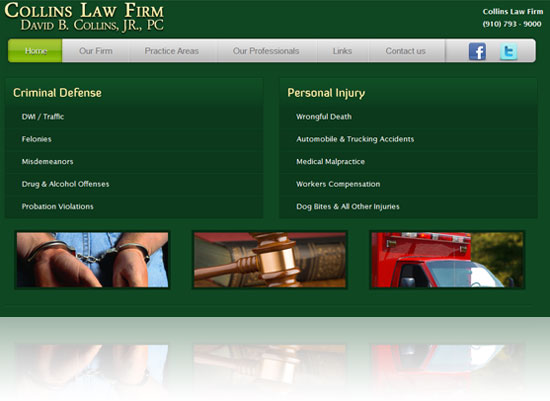 Collins Law Firm Wilmington NC Lawyer - Attorney David Collins